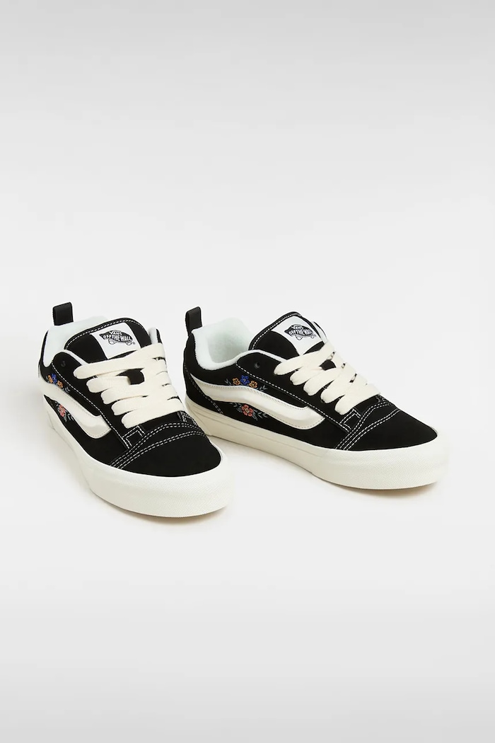 Semišové tenisky Vans Knu Skool VN000D75F2B1 černá SS25