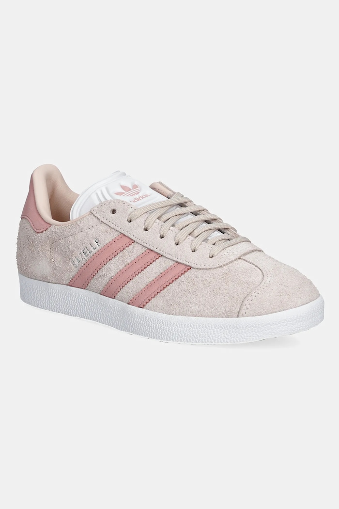 adidas Originals sneakersy zamszowe Gazelle płaska pomarańczowy JH7214