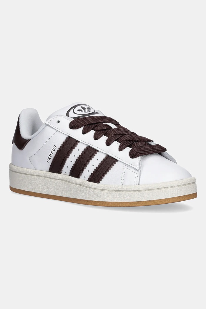 Кожени маратонки adidas Originals Campus 00s изкуствена кожа бял JQ7767