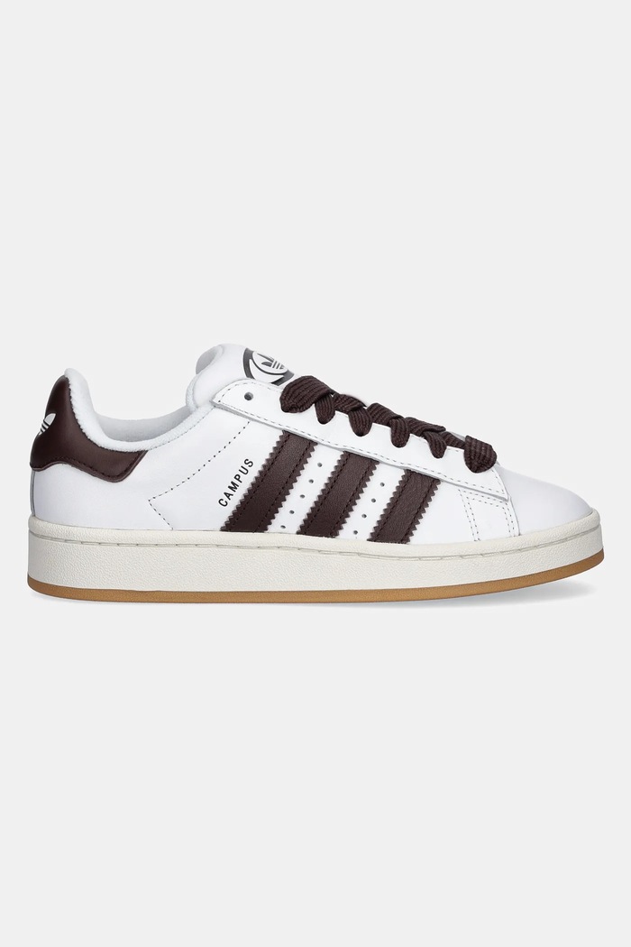 Кожени маратонки adidas Originals Campus 00s JQ7767 бял SS25