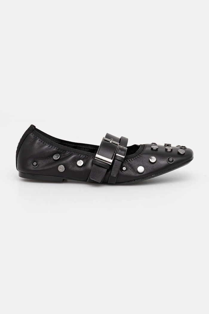 Kožené balerínky Dkny Davey K1552868.BLK čierna SS25