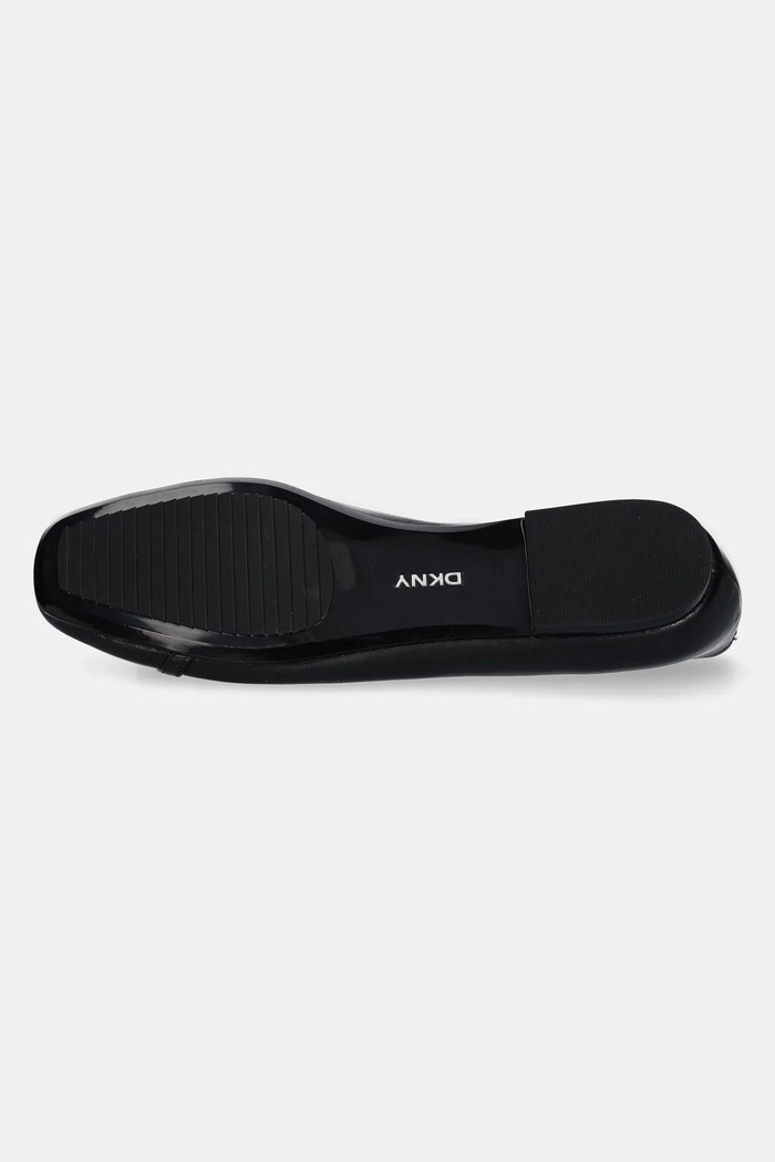 Dkny balerini de piele Davilla K1594112.BLK negru