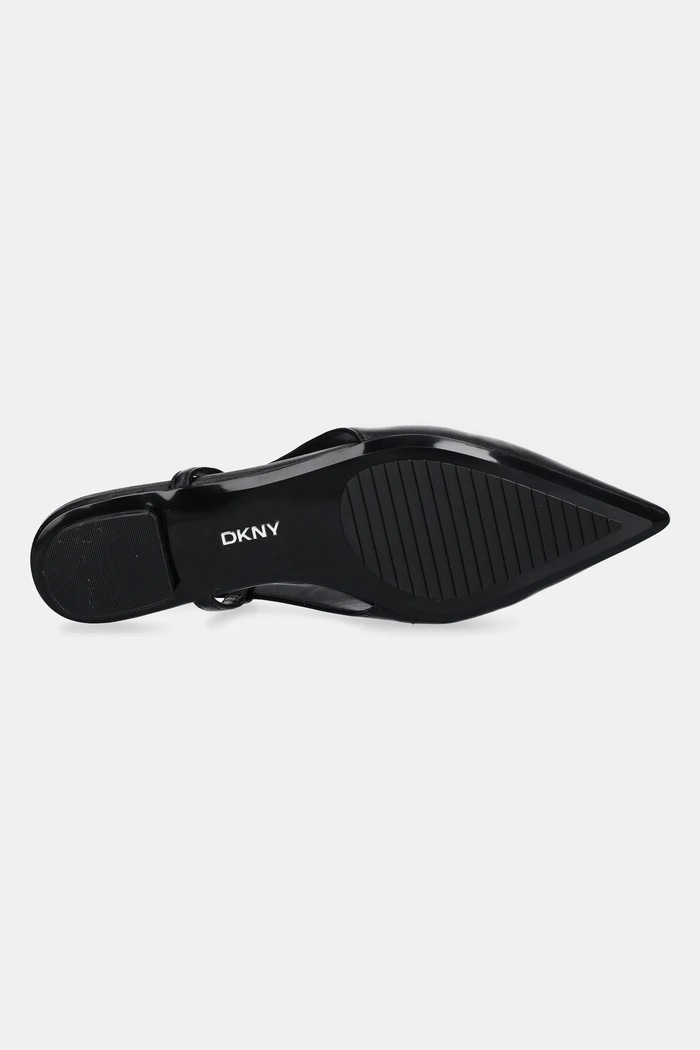 Dkny baleriny skórzane Mikado K1524221.BLK czarny