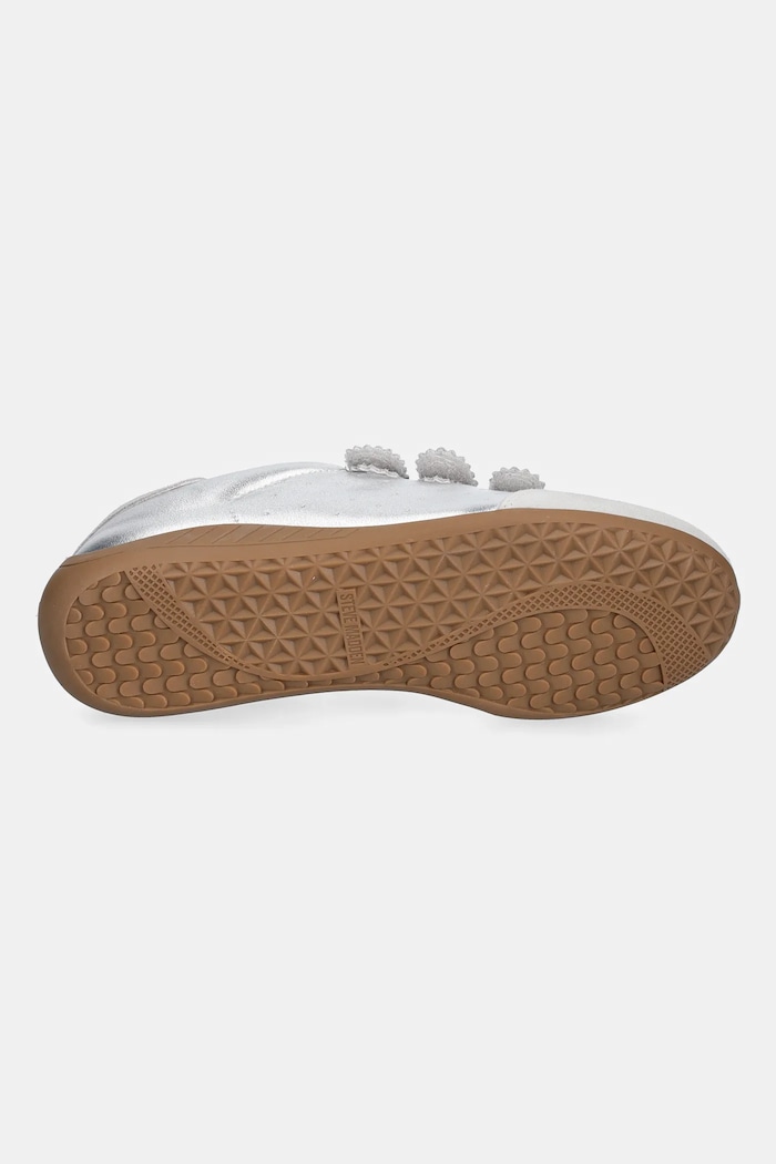 Steve Madden bőr sportcipő Flagship SM11003816.SL1 ezüst