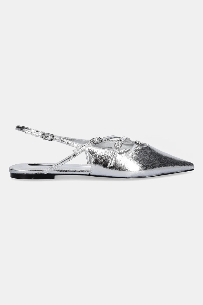 Baleríny Steve Madden Cianna SM11003709.SCK strieborná SS25