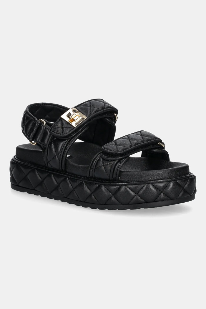 Steve Madden sandały skórzane Bigmona pozostałe czarny SM11003458.055
