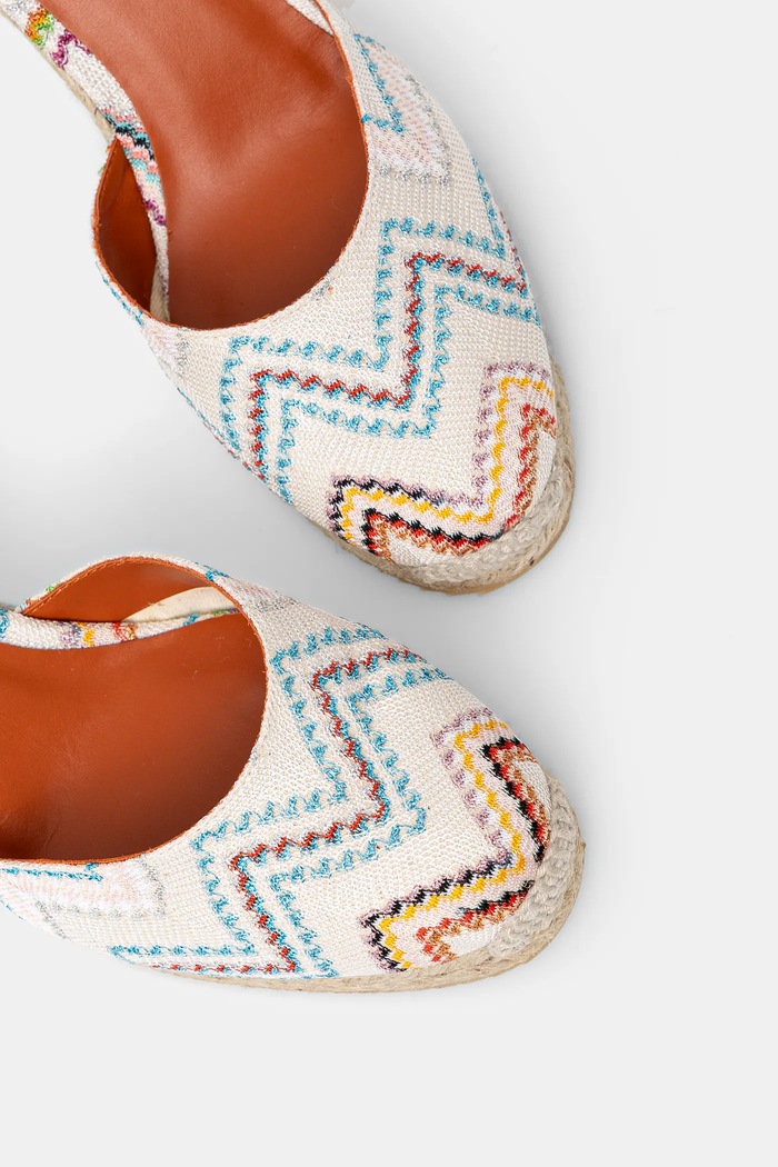Espadrilky Missoni Eva 80 viacfarebná MWB008.081