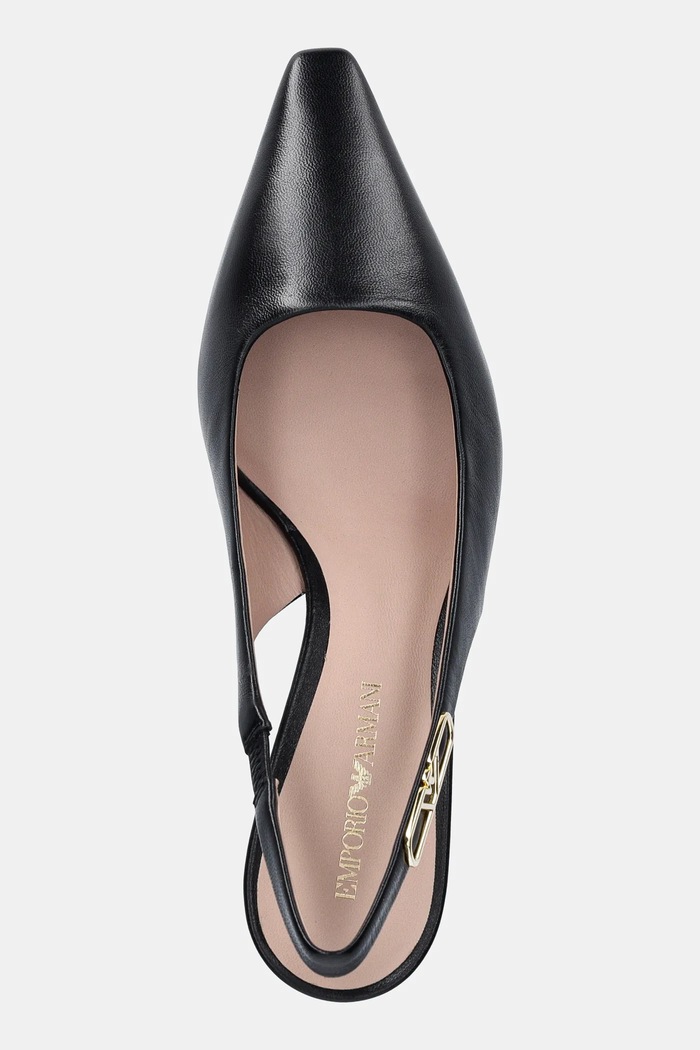 Emporio Armani tacchi in pelle nero X3E478.XF271.00002