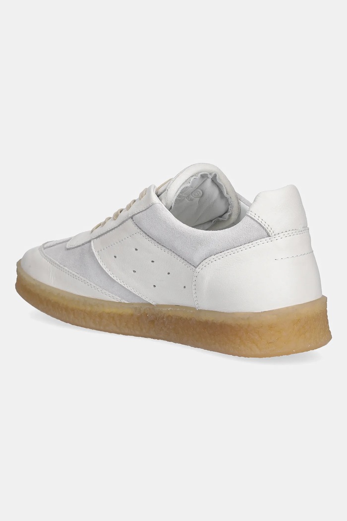 Παπούτσια Δερμάτινα sneakers MM6 Maison Margiela S59WS0235.P6435.HA616 λευκό