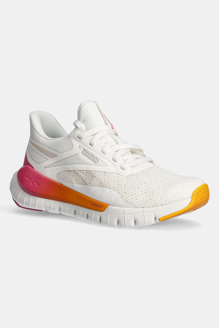 Tréningové topánky Reebok Flex Trainer textilný béžová 100210155