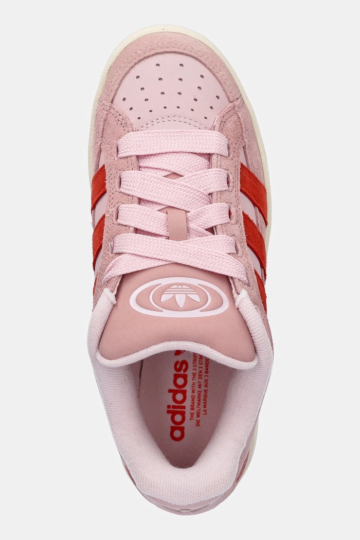 Kožené tenisky adidas Originals Campus 00S Beta W ružová JH5607