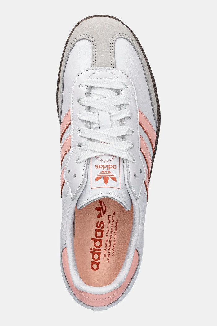 Kožené tenisky adidas Originals Samba Og W biela JH5687