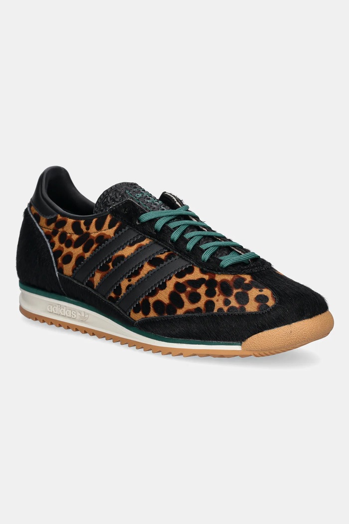 adidas SL 72 OG Leopard Print Collegiate Green textile black JI0187
