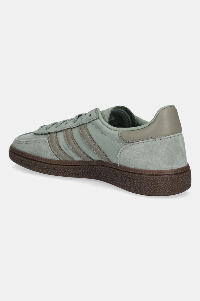 Обувки Маратонки от набук adidas Originals Handball Spezial W JI2645 зелен