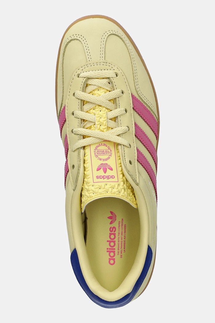 Παπούτσια adidas Originals Gazelle Indoor κίτρινο JI2719