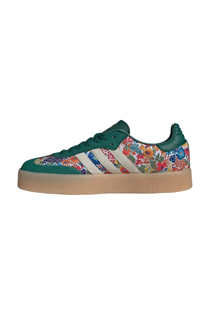 Tenisky adidas Originals x Liberty London Sambae zelená JH7289