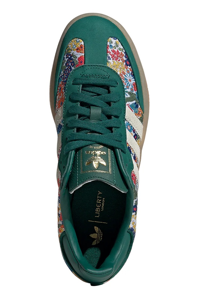 Tenisky adidas Originals x Liberty London Sambae JH7289 zelená