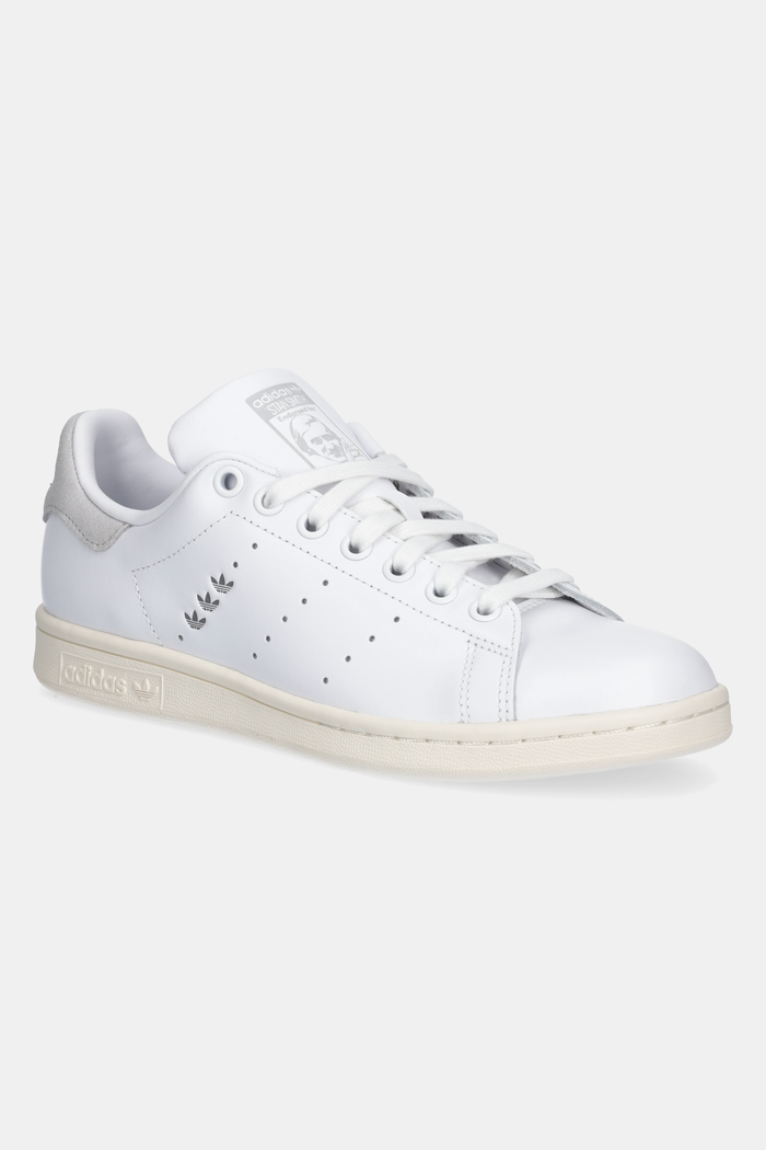 adidas Originals sneakersy skórzane Stan Smith skóra zamszowa biały JI2933