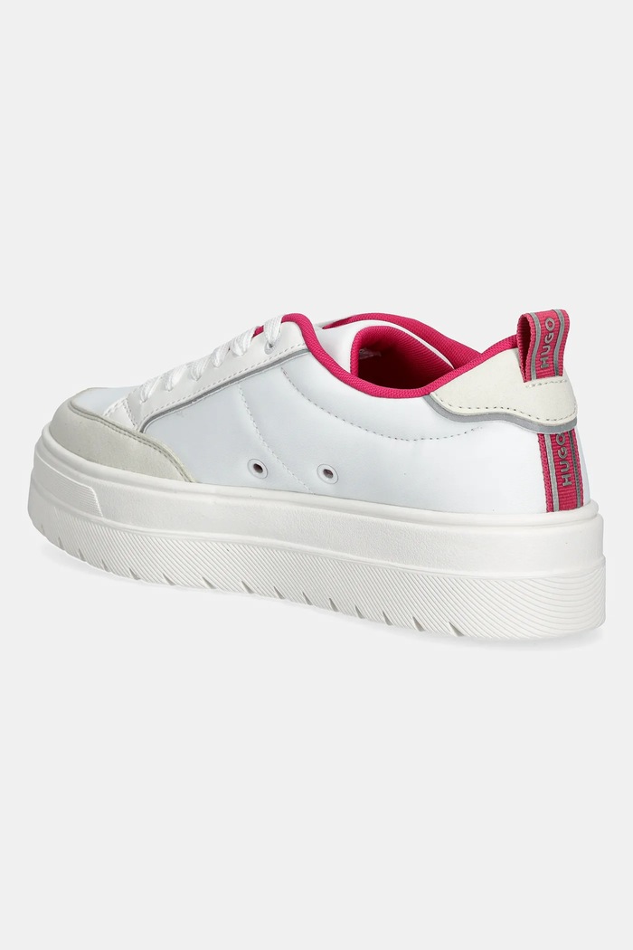 Παπούτσια Sneakers HUGO Lyssa 50536343.167 λευκό