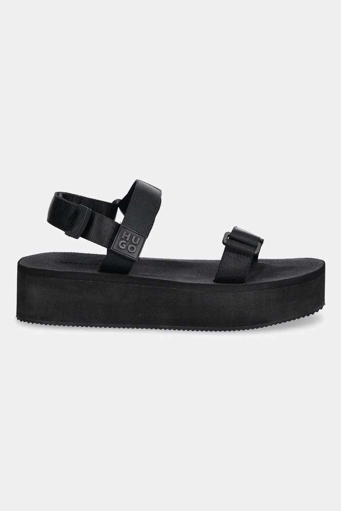 HUGO sandały Zaralyn 50542082.001 czarny SS25