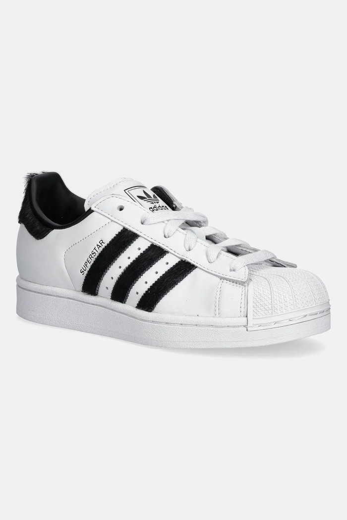 adidas Originals sneakersy skórzane Superstar II W pozostałe biały JH7052