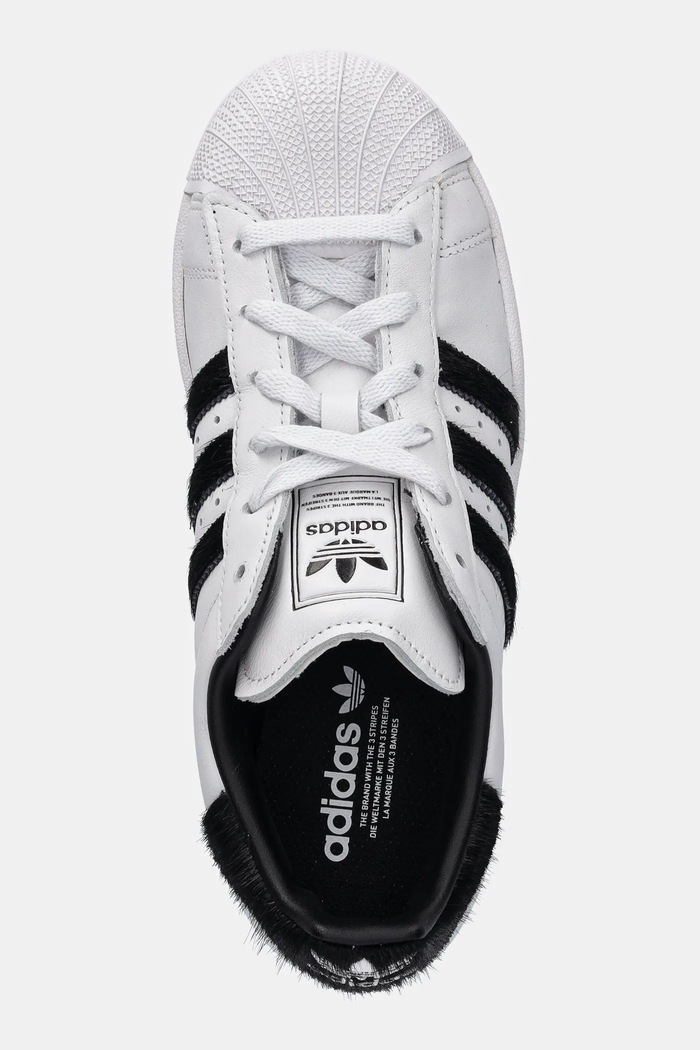 adidas Originals sneakersy skórzane Superstar II W biały JH7052