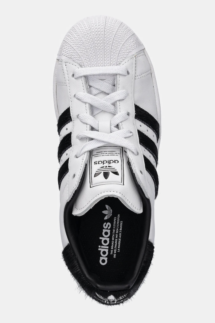 adidas Originals sneakersy skórzane Superstar II W biały JH7052