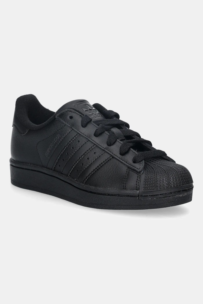 Kožené tenisky adidas Originals Superstar II usňová koža čierna JH9979