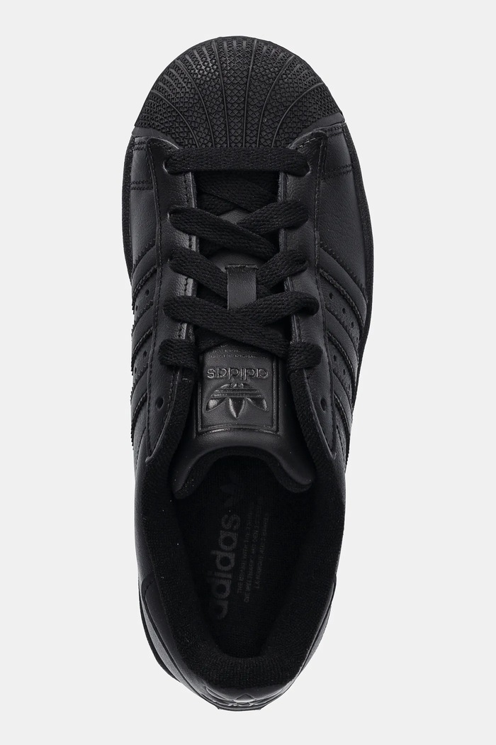 Kožené tenisky adidas Originals Superstar II čierna JH9979