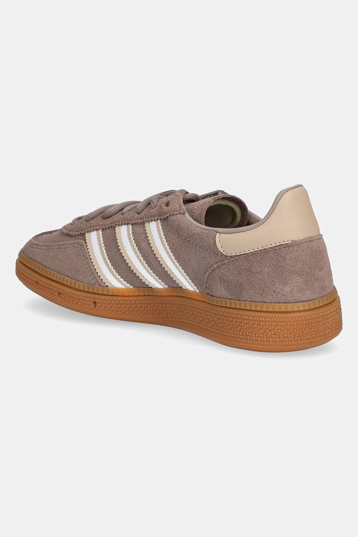 Băieți adidas Originals sneakers din piele intoarsă HANDBALL SPEZIAL JI0453 maro