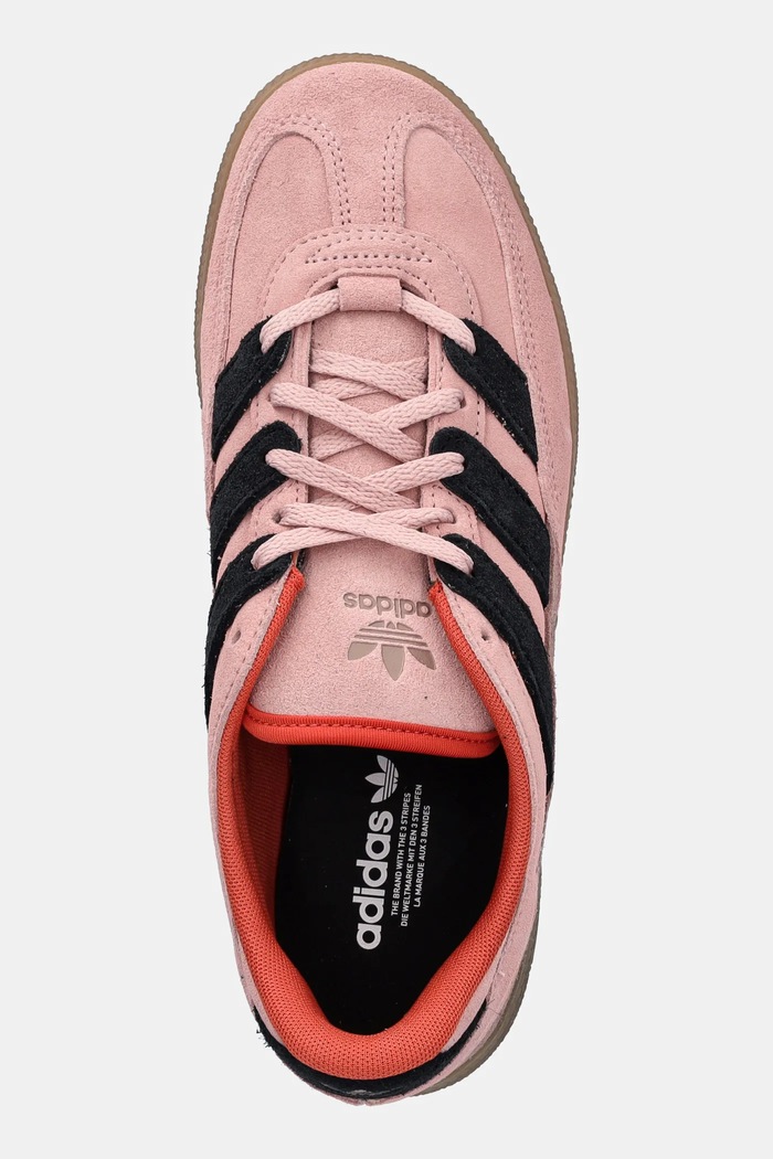 Замшеві кросівки adidas Originals Handball Spezial ST W рожевий JI2605