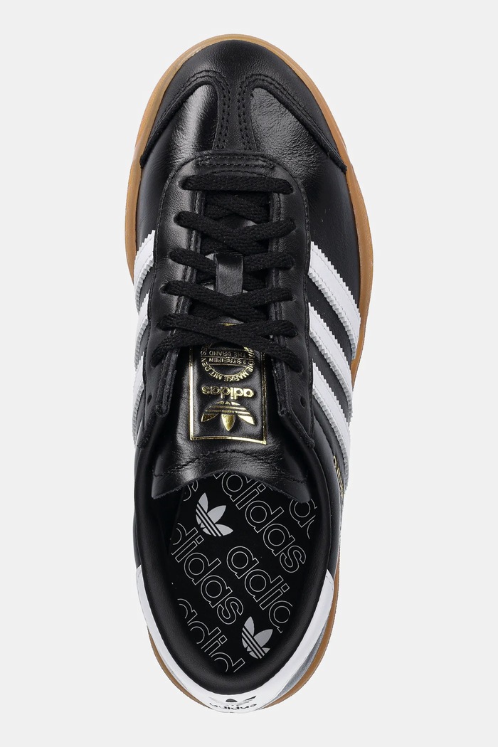 adidas Originals bőr sportcipő Hamburg W fekete JI2626