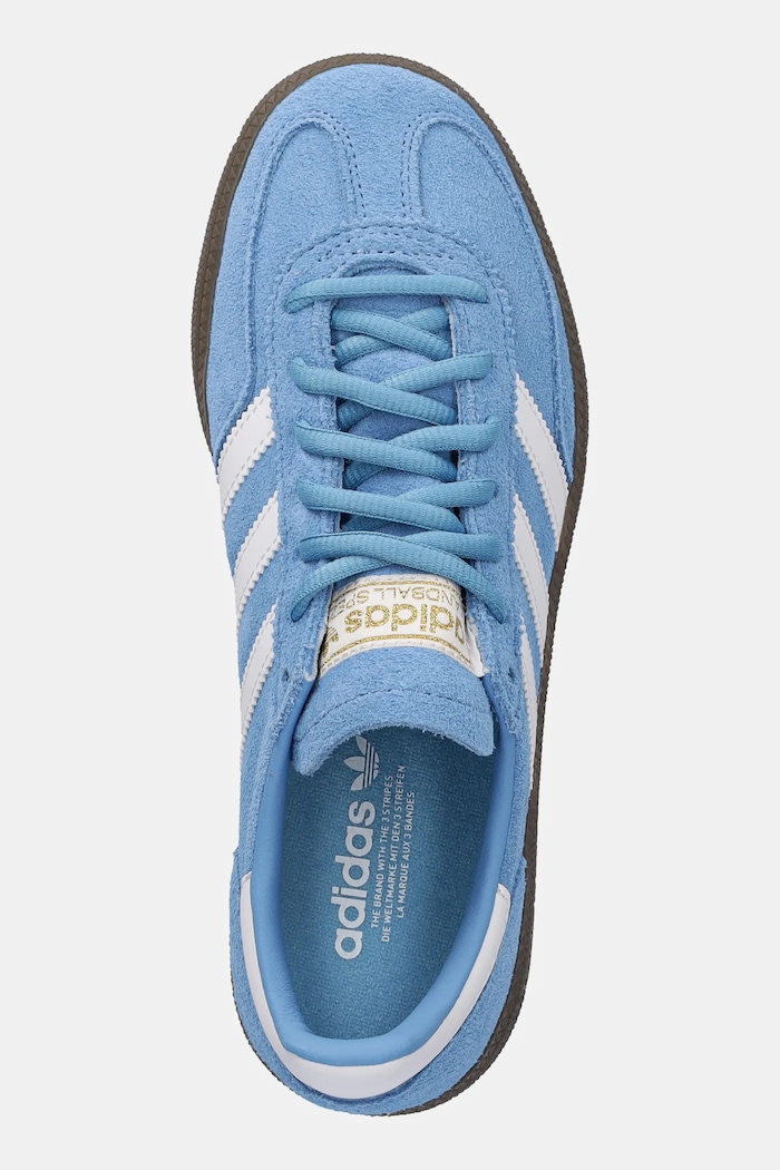 Detská semišové tenisky adidas Originals HANDBALL SPEZIAL modrá JI2902