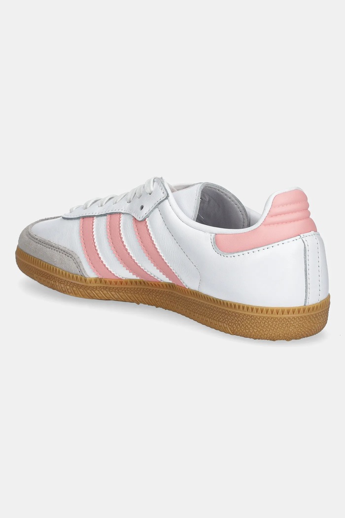 Scarpe adidas Originals sneakers in pelle SAMBA OG JP5480 rosa
