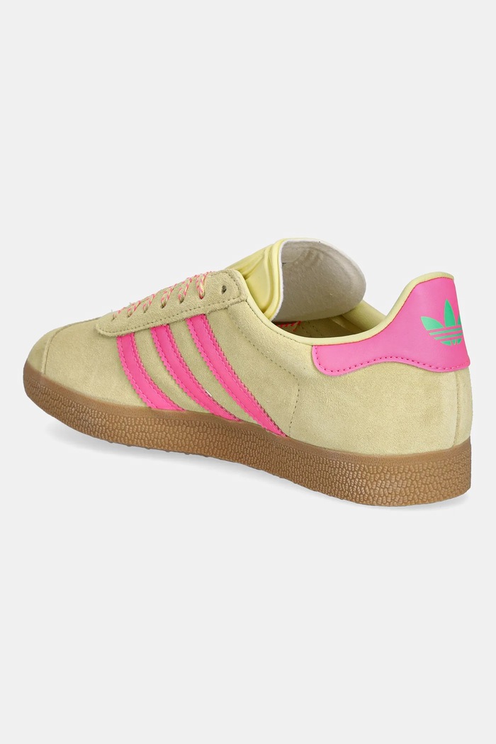 Obuwie adidas Originals sneakersy zamszowe Gazelle JH7211 żółty