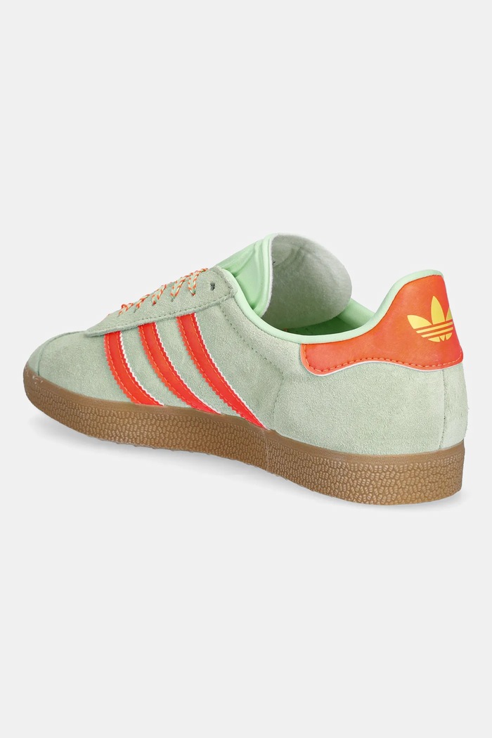 Obuwie adidas Originals sneakersy zamszowe Gazelle JH7212 zielony