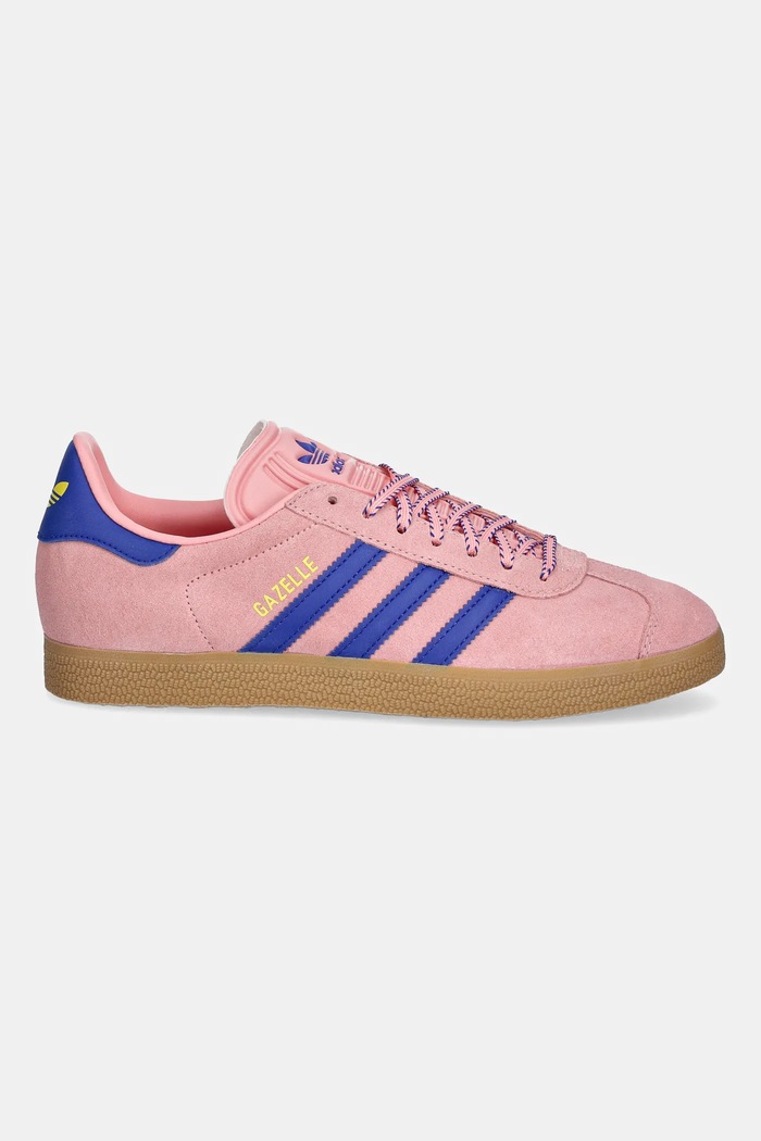 Semišové tenisky adidas Originals Gazelle JH7213 růžová SS25