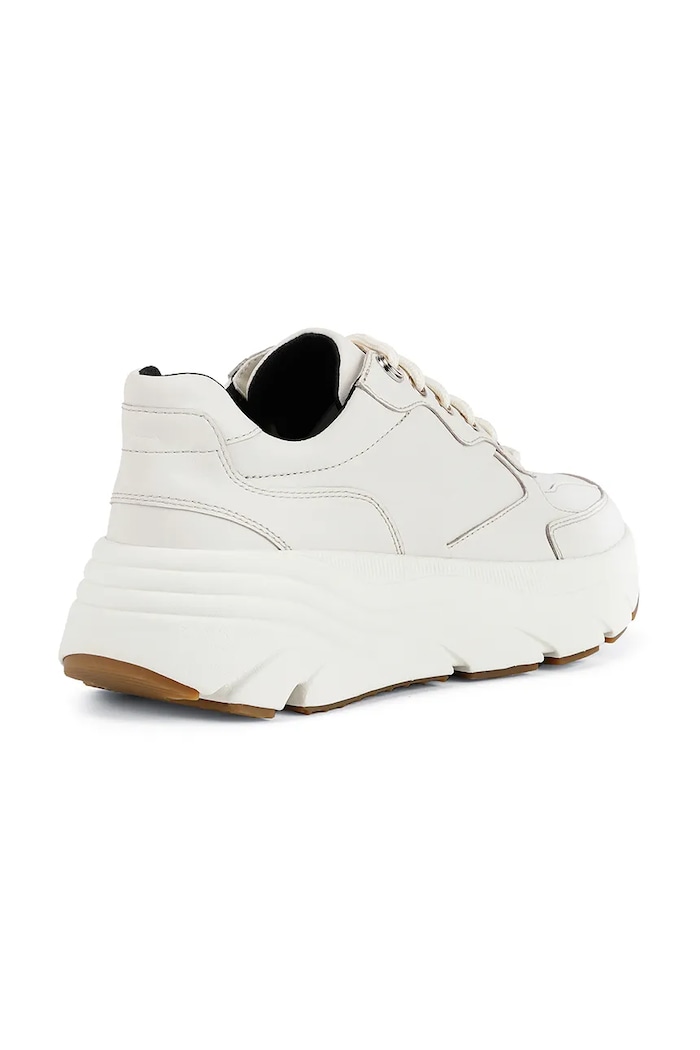 Παπούτσια Δερμάτινα sneakers Geox D DIAMANTA A D26UFA.00085.C1002 λευκό