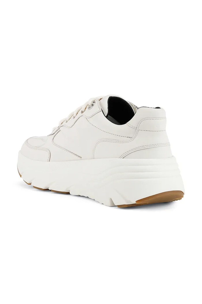Δερμάτινα sneakers Geox D DIAMANTA A λευκό D26UFA.00085.C1002
