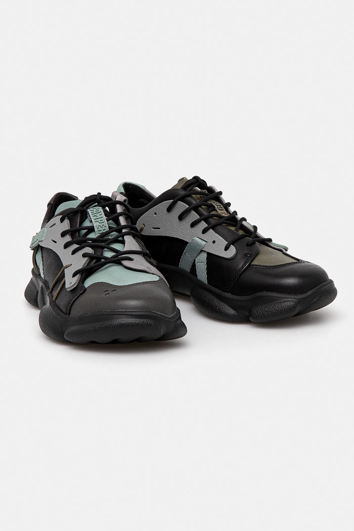 Camper sneakersy skórzane TWS płaska czarny K201439.035