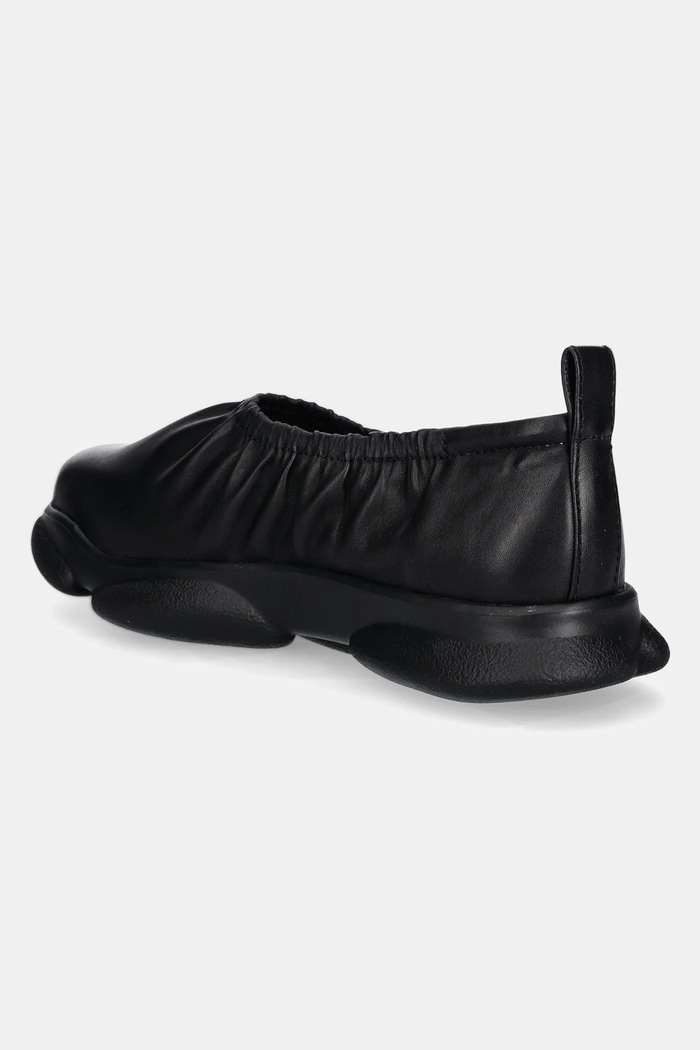 Boty Kožené baleríny Camper Karst K201588.001 černá
