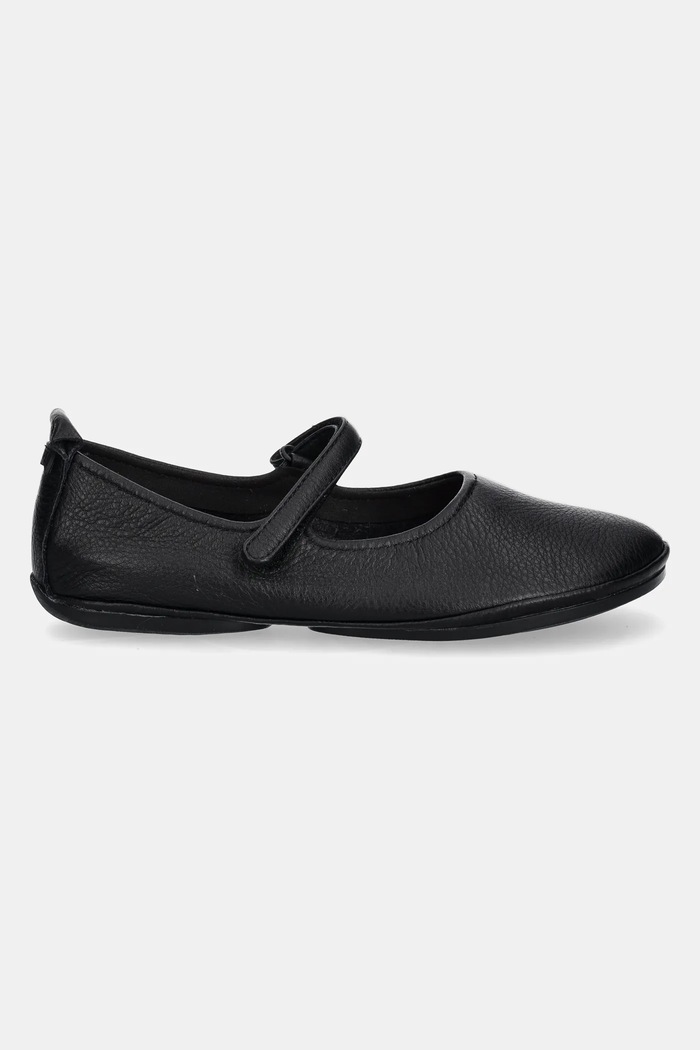 Camper bőr balerina cipő Right Nina K201365.021 fekete SS25