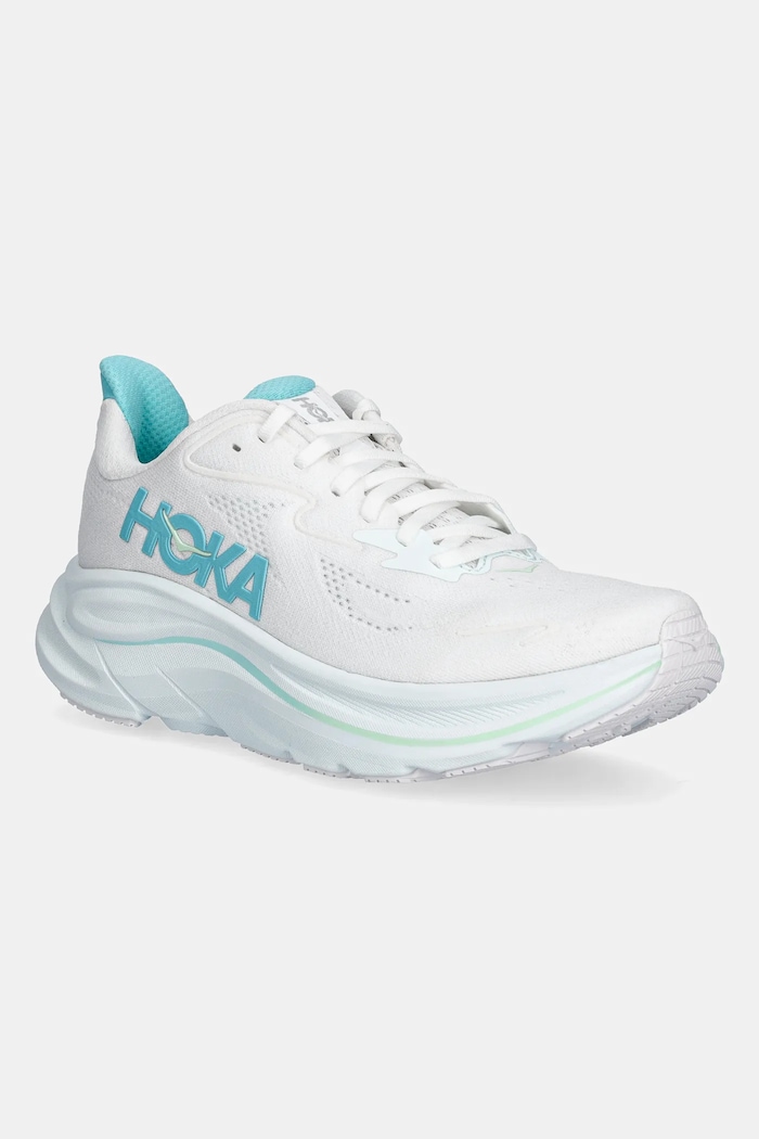 Hoka buty do biegania damskie Clifton 10 syntetyczny biały 1162031