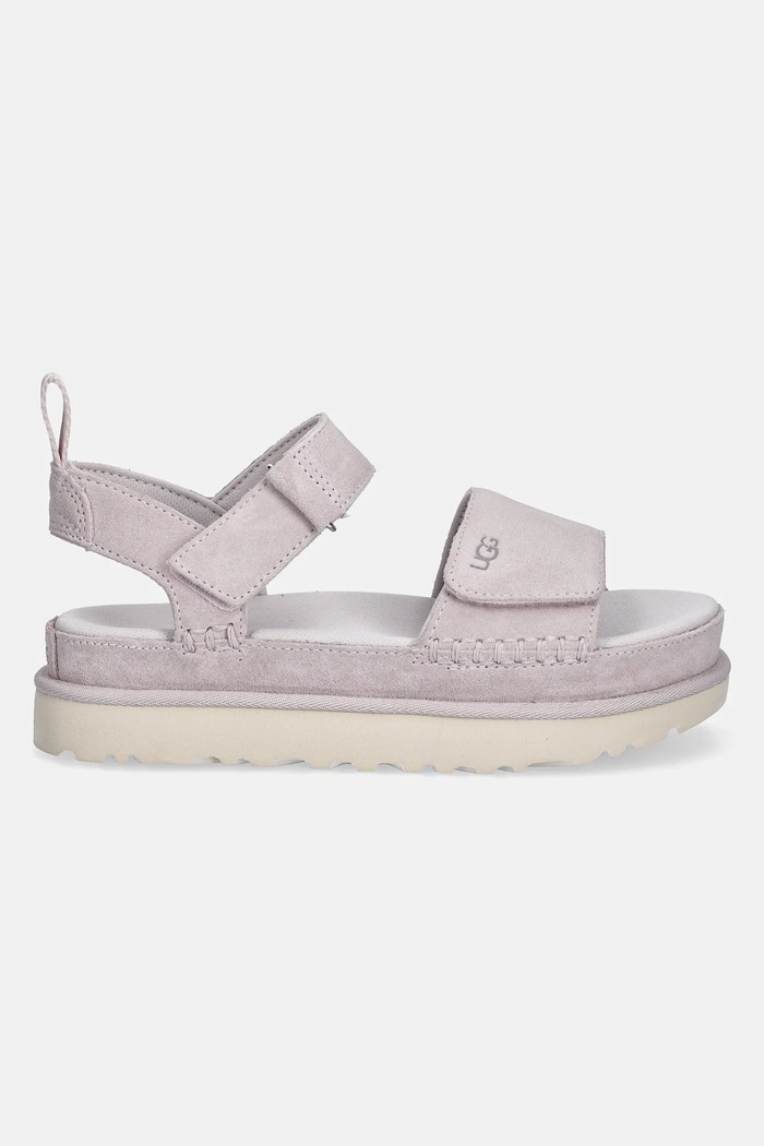 UGG sandały zamszowe Goldenstar 1136783.BYF różowy SS25