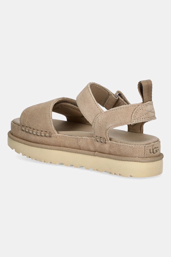Παπούτσια Πέδιλα σουέτ UGG Goldenstar 1136783.SAN μπεζ