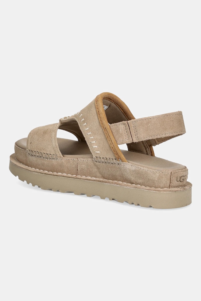 Încălțăminte UGG Sandale din piele intoarsa Goldenstar Regenerate 1167369.SAN bej