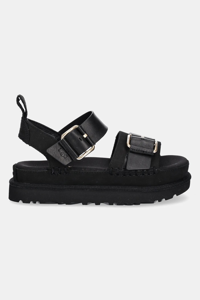 Kožené sandále UGG Goldenstar Villa 1167392.BLK čierna SS25