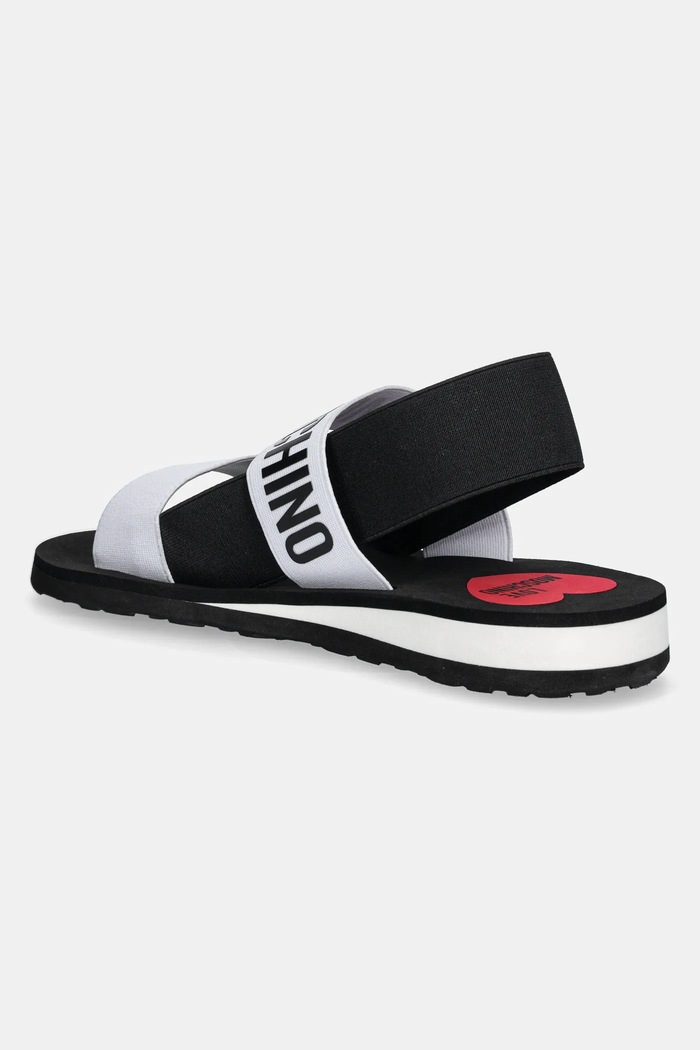 Obuwie Love Moschino sandały JA16033G0MJN410A biały