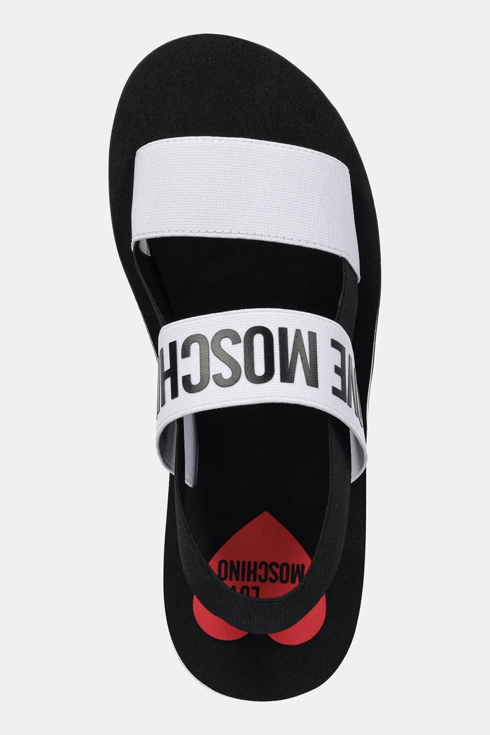 Love Moschino sandały biały JA16033G0MJN410A