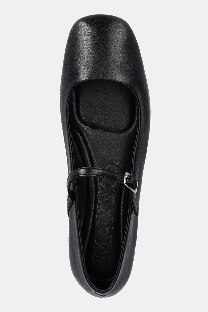 MAX&Co. balerini de piele negru 2516521036200